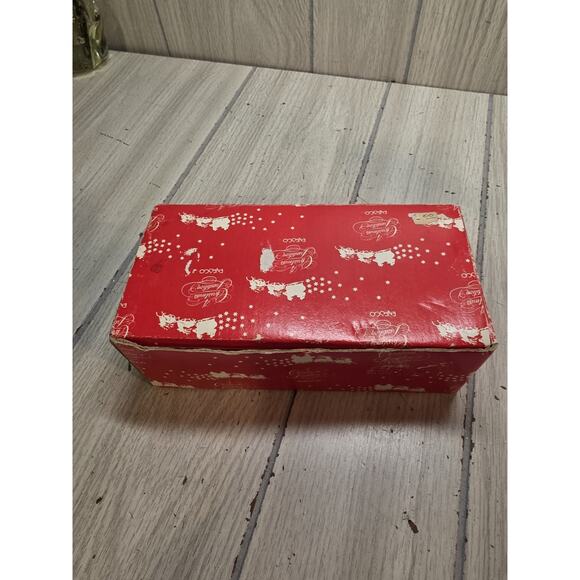 Vtg 1985 Enesco Brass Trumpet/Bugle Shaped Candle Holders 7" Christmas W/Box - Picture 5 of 5